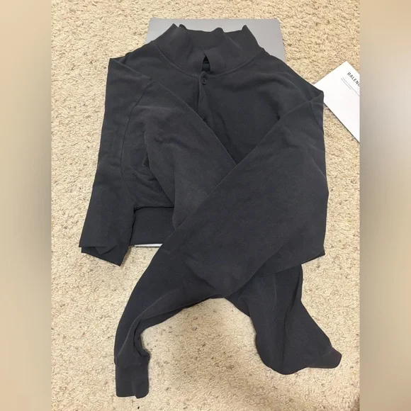 Balenciaga Black Knot-Detail Mini Skirt - Picture 6 of 11